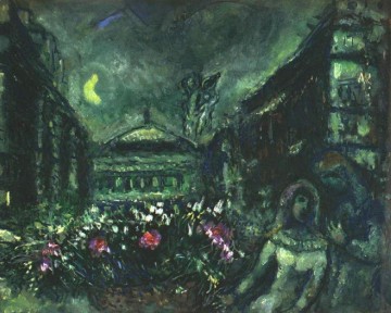 Marc Chagall œuvres - L’Avenue de l’Opéra contemporain de Marc Chagall